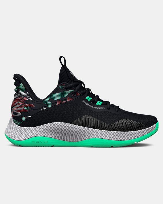 Unisex Curry UA HOVR™ Splash 2 Basketball Shoes in Black image number 0